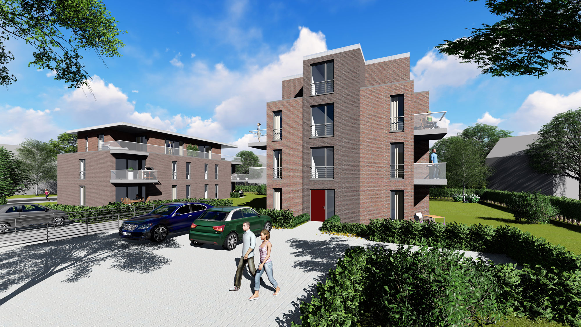 Barrierefreier Wohnungsbau Lipperheystraße Wesel Trapp Real Estate